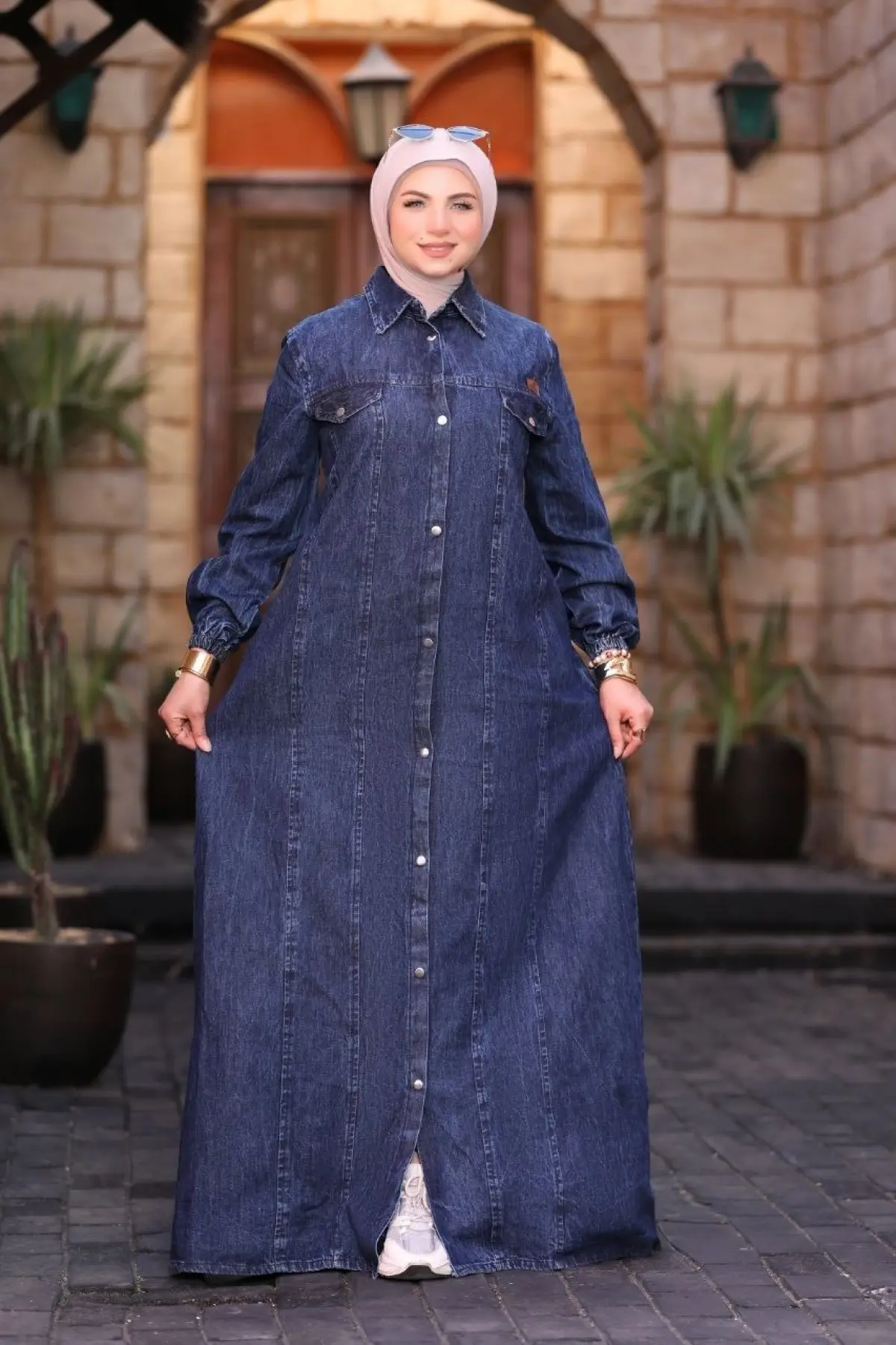 jeans abaya